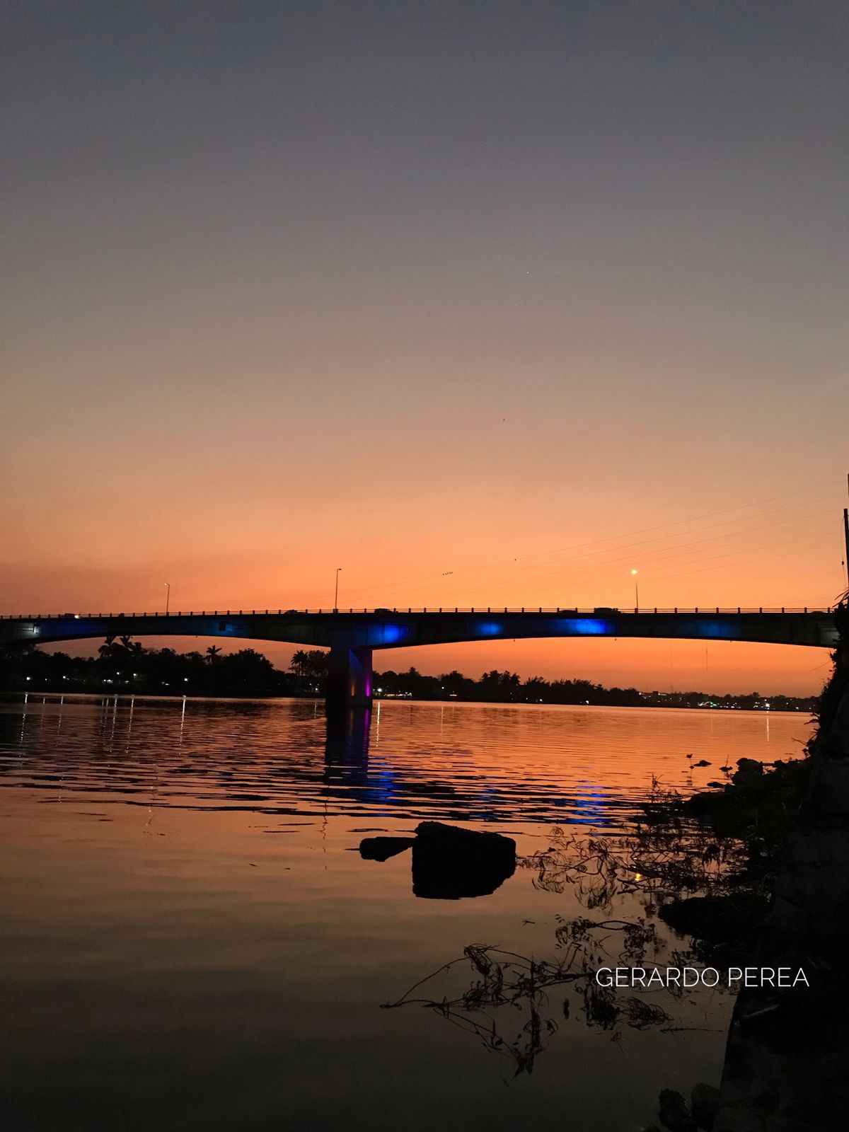 Tuxpan su río su puente y atardecer Elementosmx