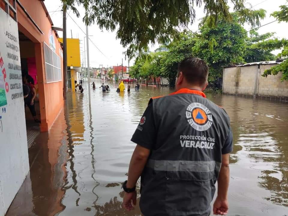 Por Fuertes Lluvias En Veracruz, Hay 30 Municipios Con Afectaciones ...